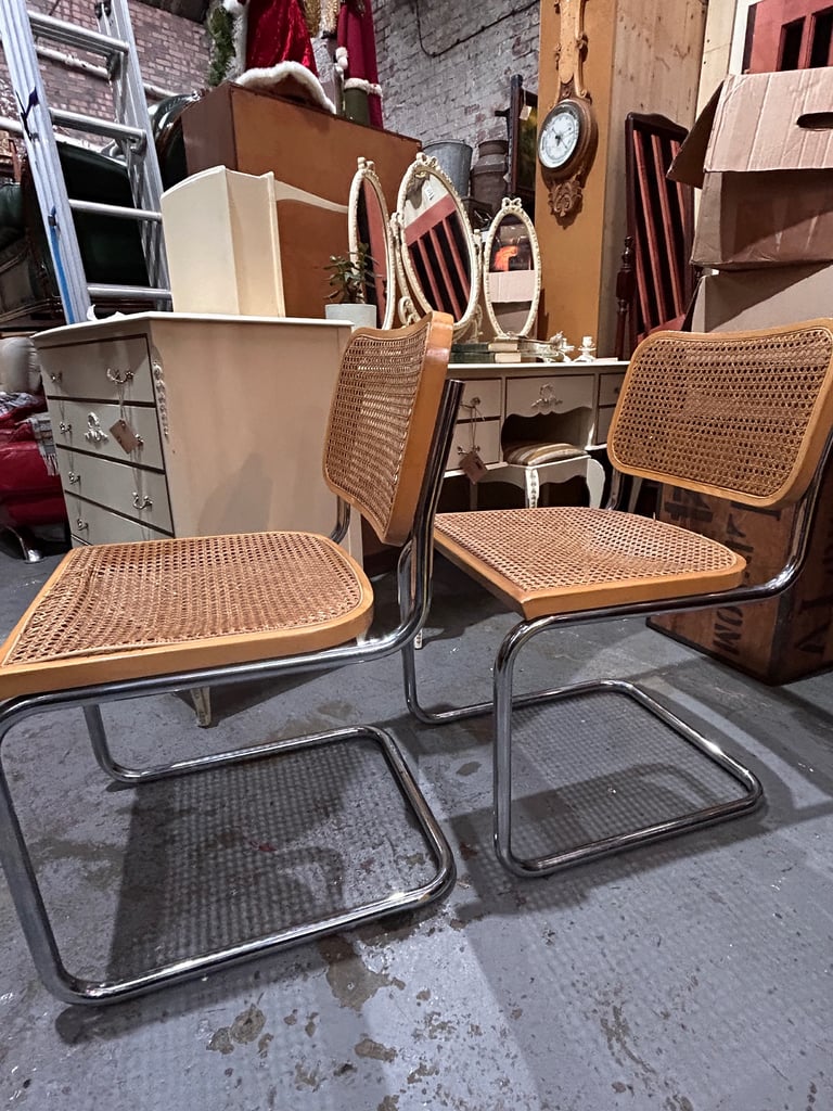 Two Marcel Breuer Cesca Chairs £100 Each