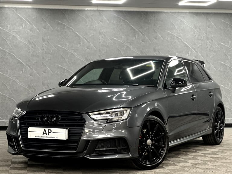 2017 Audi A3 1.4 TFSI Black Edition 5dr S Tronic HATCHBACK Petrol Automatic