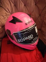 Pink motorbike helmet brand new