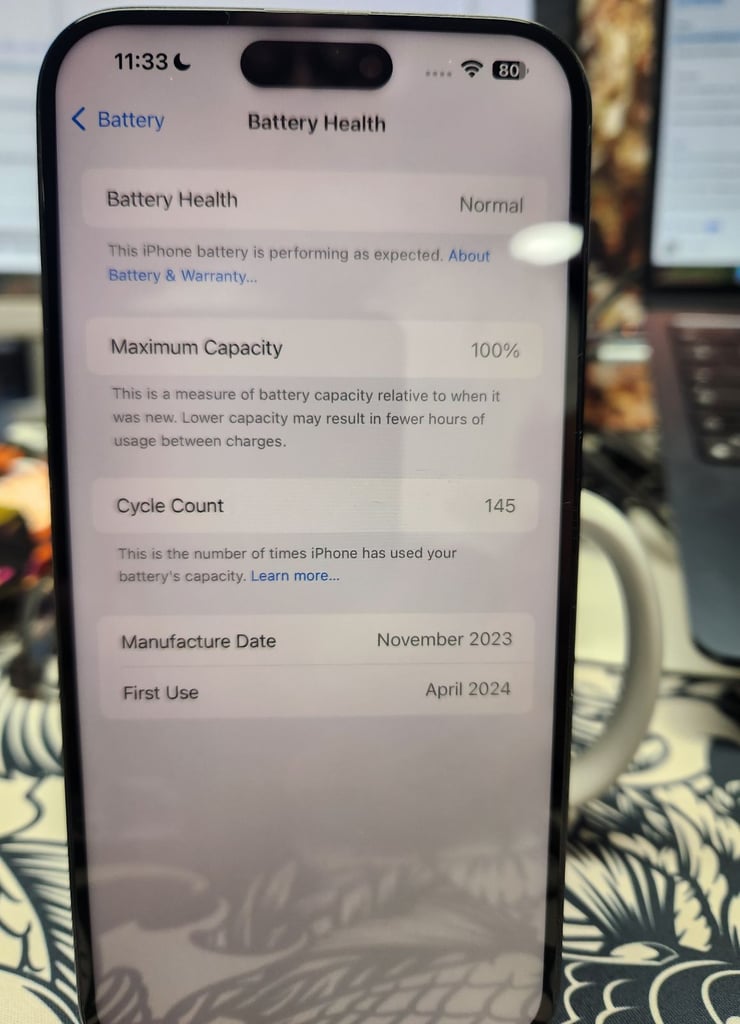 Apple iPhone 15 plus 128GB black