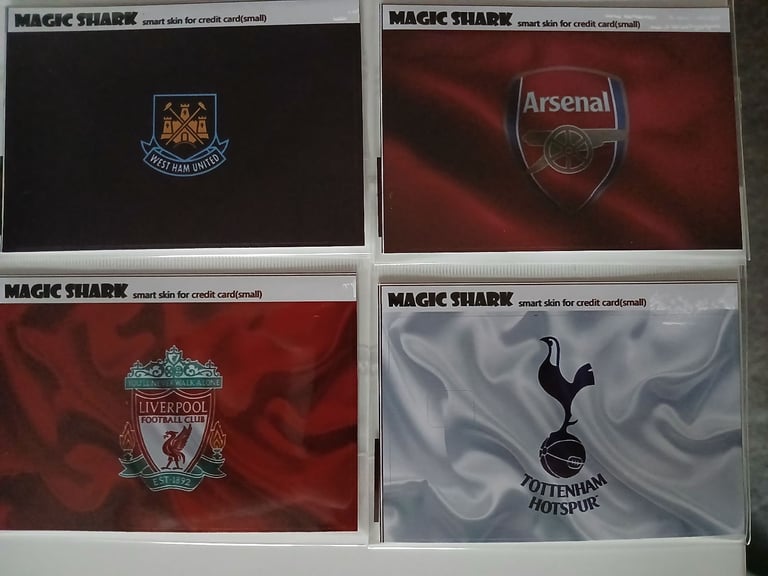 Football debt card decals 