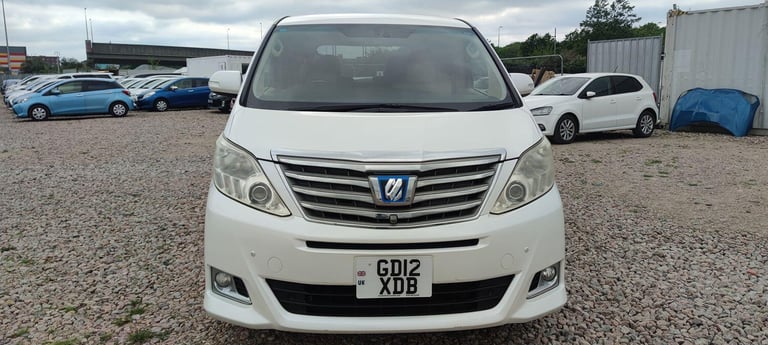 2012 TOYOTA ALPHARD HYBRID 2.4 AUTO ULEZ FREE, 7 SEATS, VERIFIED MILES,
