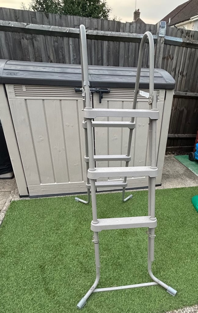 Swimming pool ladder