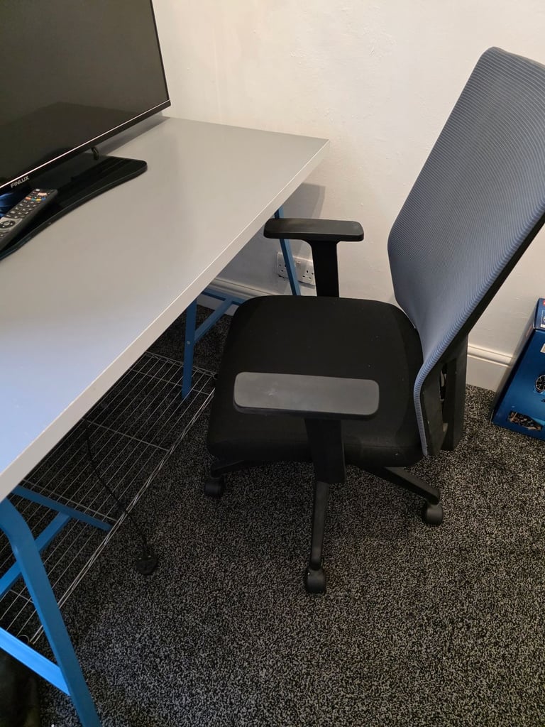image for Office desk and chair from IKEA