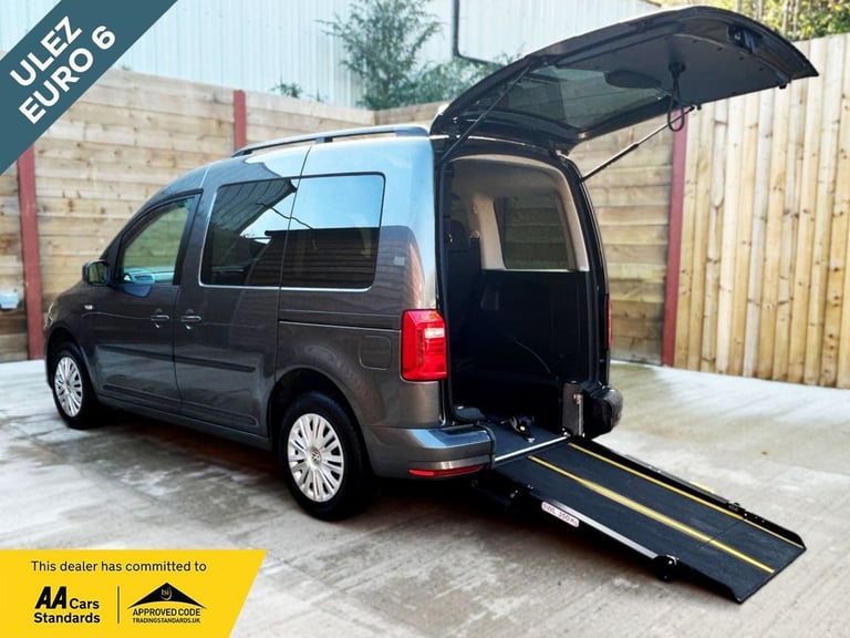 2020 Volkswagen Caddy Life 4 Seat Wheelchair Accessible Disabled Access Vehicle WAV MPV Diesel Ma...