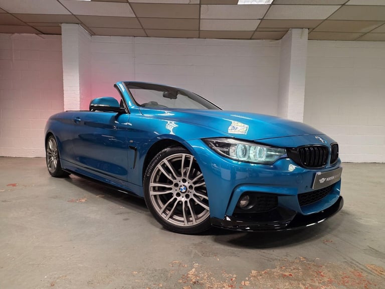 2017 BMW 4 Series 2.0 420i M Sport Auto Euro 6 (s/s) 2dr CONVERTIBLE Petrol Automatic