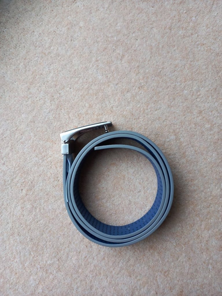 Adidas 3 Stripe Navy / Grey Reversible belt