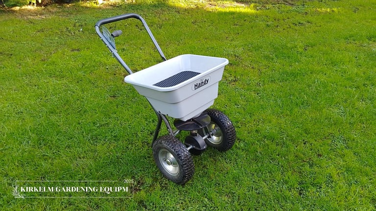 NEW HANDY THS80 PUSH FEED GRASS/SALT BROADCASTER £80