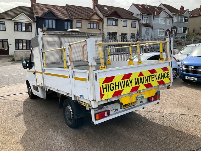 2019 Vauxhall Movano F3500 2.3 CDTI 130 BHP 6 SPEED MANUAL FWD DROPSIDE Dropside Diesel Manual