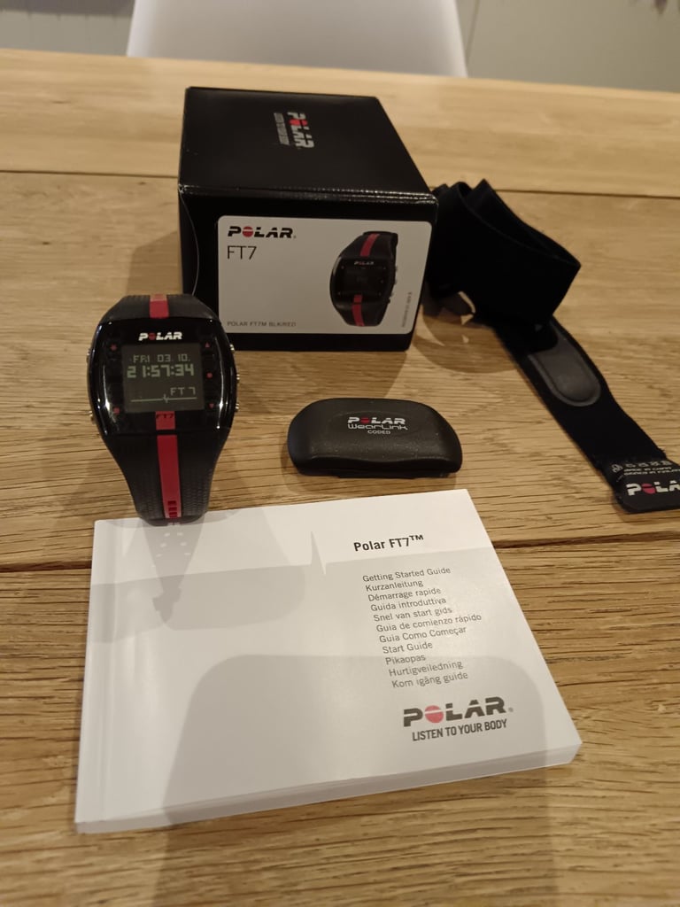 Polar FT7 Heart Monitor Watch and transmitter