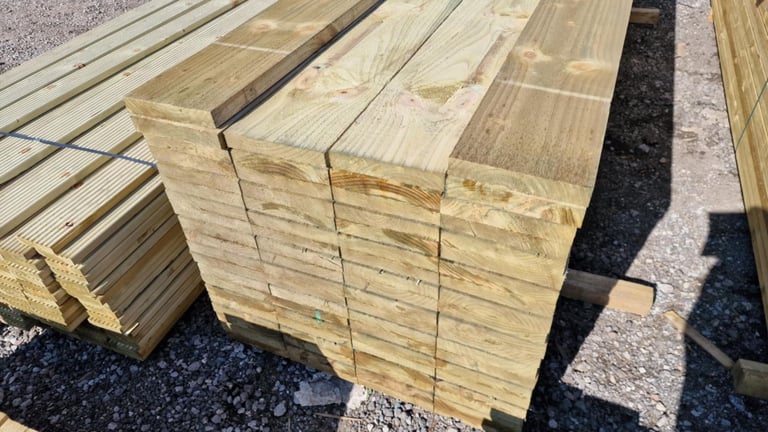 ❤️ 3.6M TREATED TIMBER SCAFFOLDING BOARDS 