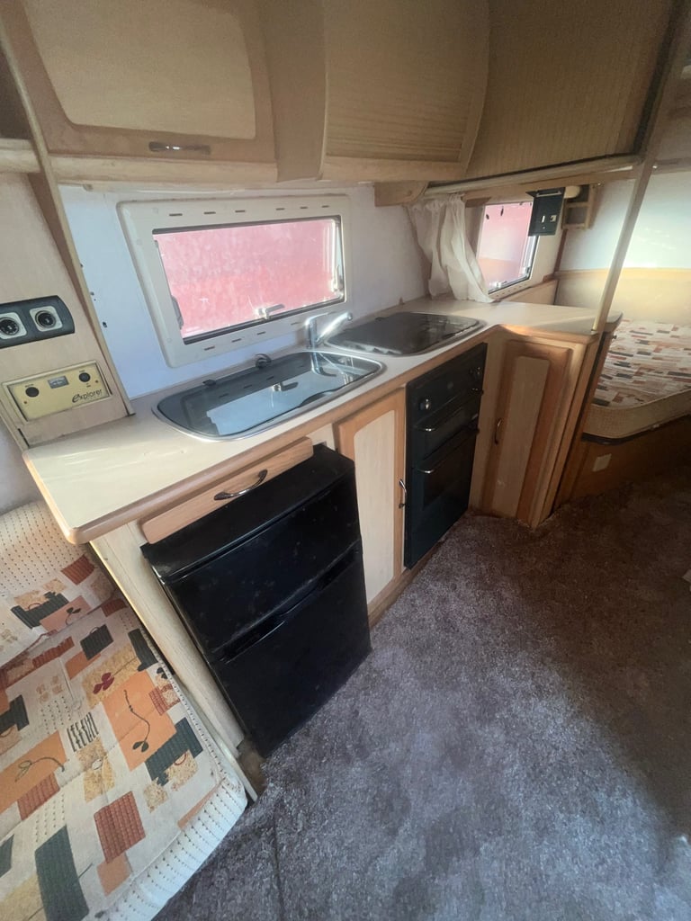 2007 caravan elddis 4 berth fixed bed touring caravan cheap 