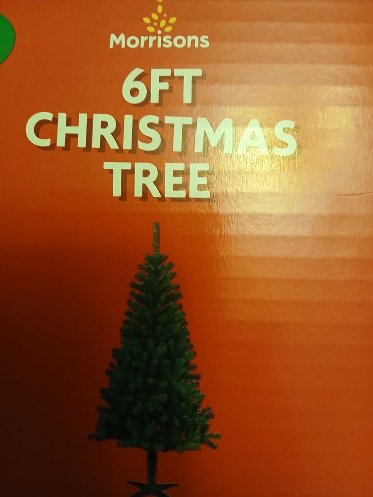MORRISONS 6FT CHRISTMAS TREE 🎄 