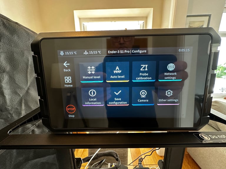 Ender 3 S1 Pro 3D Printer, Creality Sonic Pad, Enclosure.