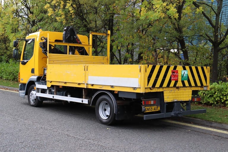 DAF LF45 160 4X2 HIAB XS 055 CRANE DROPSIDE (2009)