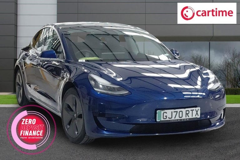 2020 70 TESLA MODEL 3 STANDARD RANGE PLUS SALOON 4DR ELECTRIC AUTO RWD (241 BHP)