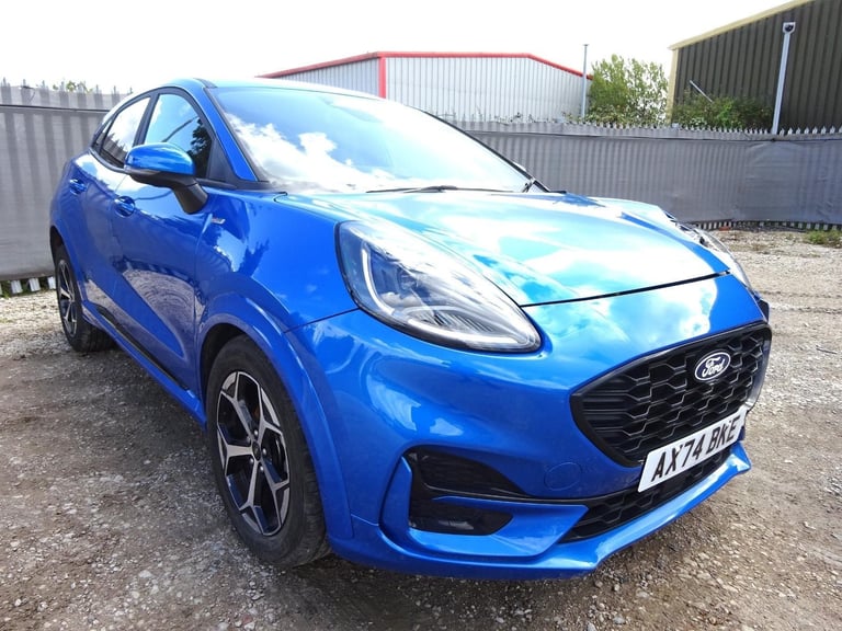 2024 74 REG FORD PUMA ST-LINE DAMAGED REPAIRABLE SALVAGE