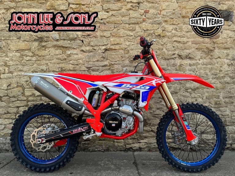 Beta RX450 4T Motocross Bike, New 2026 Model, In Stock & Ready To Ride 
