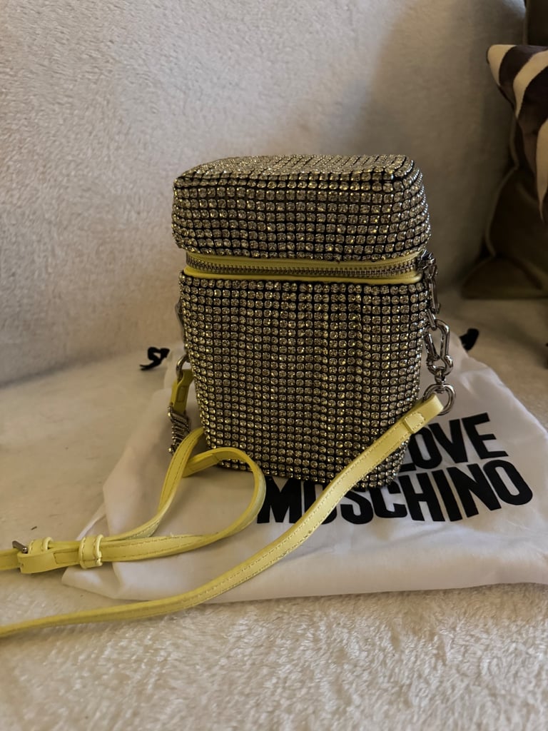 image for ❤️Love Moschino diamanté shoulder bag