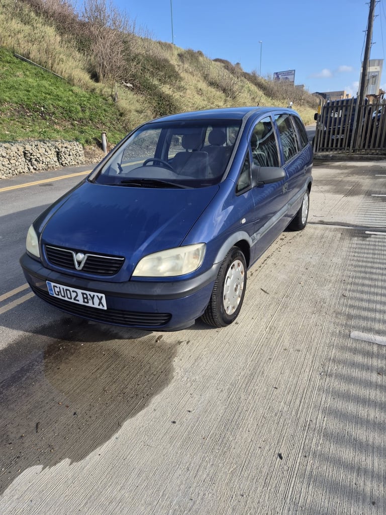 Vauxhall, ZAFIRA, MPV, 2002, Manual, 1598 (cc), 5 door