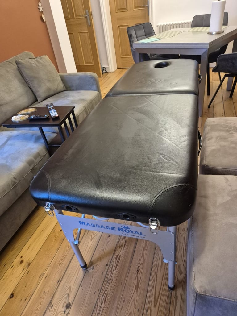 "Massage Royal" Portable Massage Table – Black