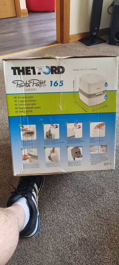 Brand new Thetford 165 porta toilet