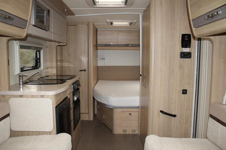 2015 "65" Elddis Special Edition 155 Athos Luxury 4 Berth Motorhome, Fixed Bed