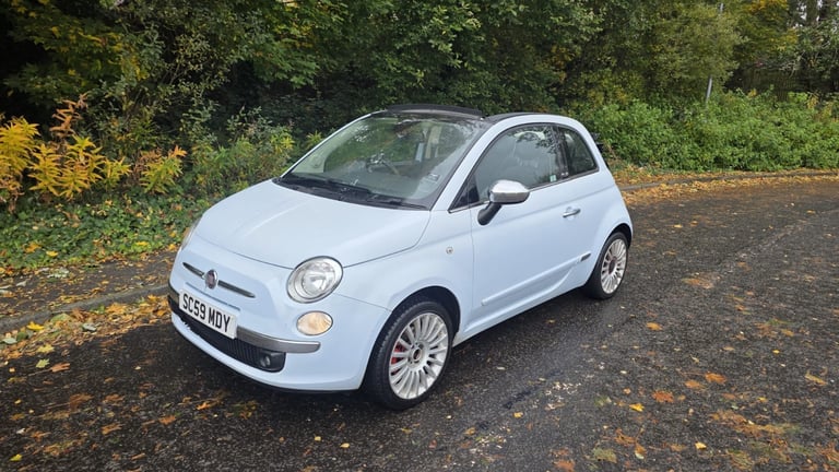 image for Fiat, 500, Convertible, 2009, Manual, 1368 (cc), 3 doors