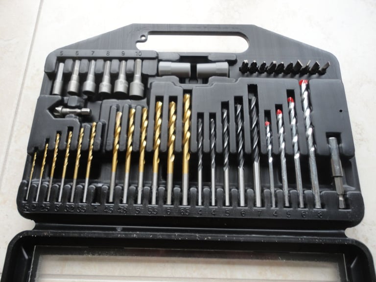 38 Mixed Drill & Screwdriver Bit Set