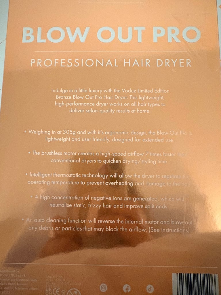Voduz hairdryer