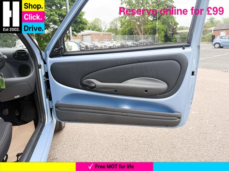 2003 Fiat Seicento 1.1 Sporting 3dr HATCHBACK Petrol Manual
