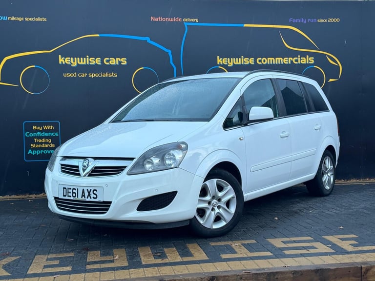 2011 Vauxhall Zafira 1.6i [115] Exclusiv 5dr MPV PETROL Manual