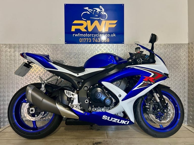 SUZUKI GSXR 750 K8, 2009, 59 REG, ONLY 5,146 MILES, SUPERB CONDITION
