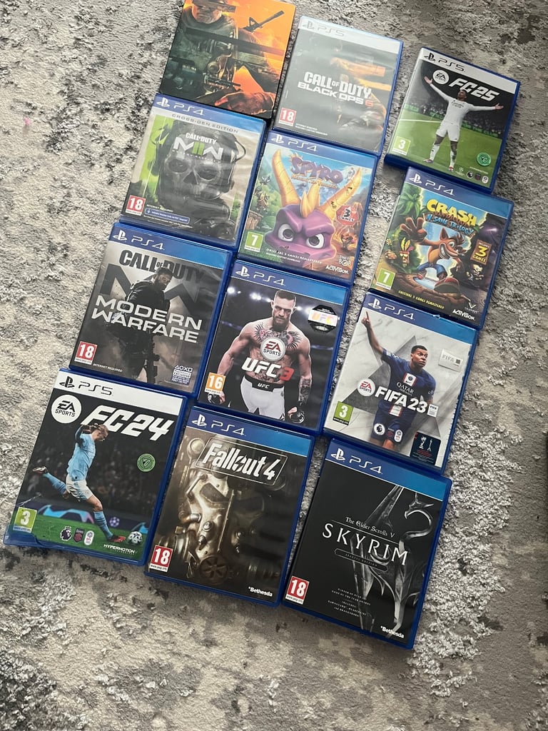 image for Games for sale ps4 ps5 