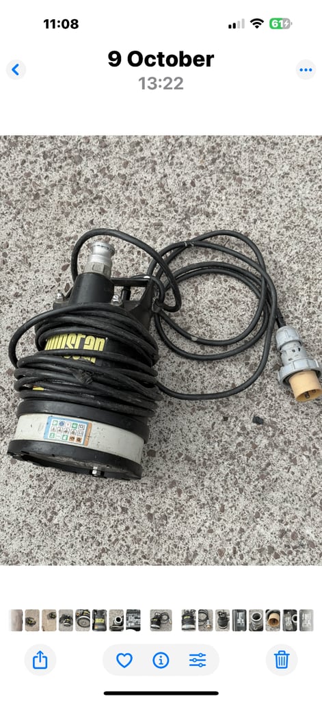 PONDSTAR. WATER PUMP,DELIVERY POSSIBLE GLASGOW TO PERTHSHIRE AREA FOR A FEE.