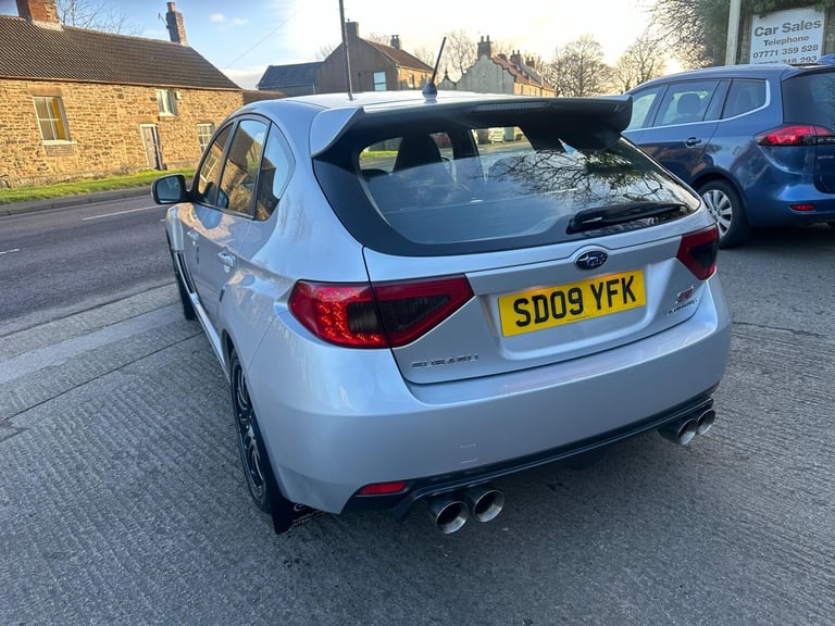 2009 Subaru Impreza 2.5T WRX STi Type UK 4WD Euro 4 5dr HATCHBACK Petrol Manual