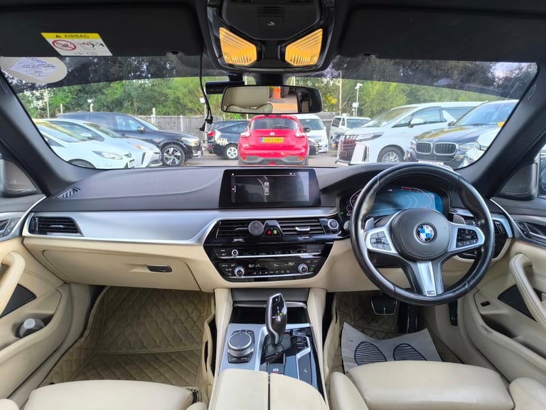 2020 BMW 5 Series 2.0 Diesel Hybrid PCO Ready 520d MHT M Sport 5 Seats 4dr Euro 6 ULEZ Free SALOO...