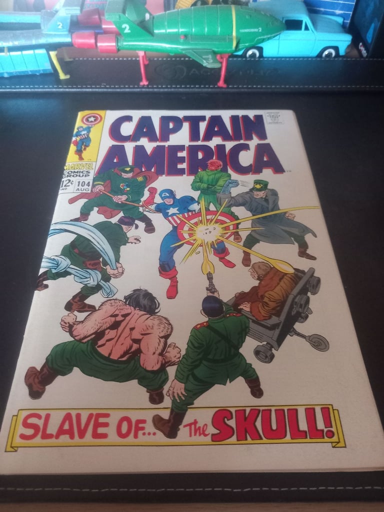 High grade Captain America 104 for sale!