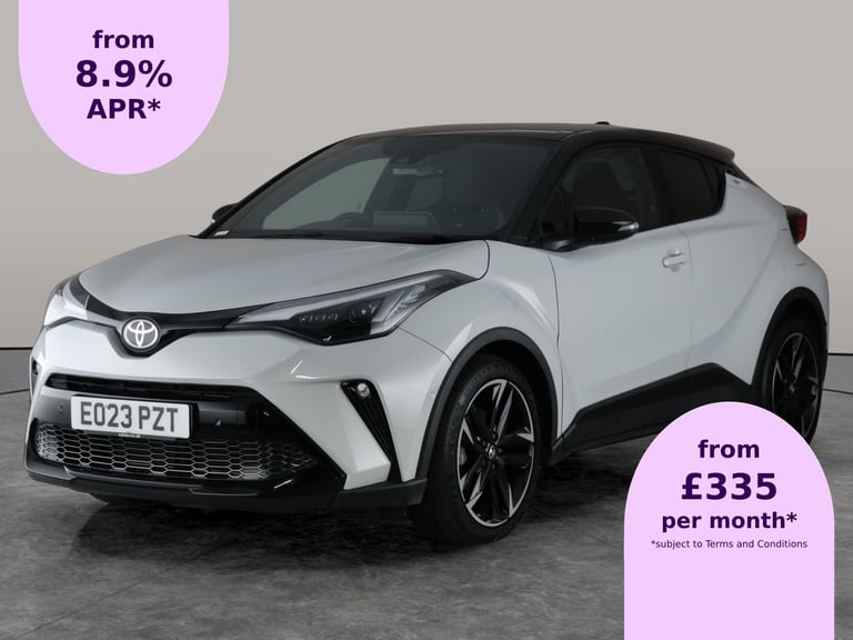 2023 Toyota C-HR 1.8 VVT-h GR SPORT SUV 5dr Petrol Hybrid CVT Euro 6 (s/s) (122 ps) - HEATED Suv ...