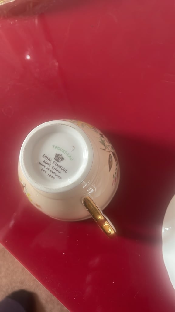 image for Trousseau bone china tea set