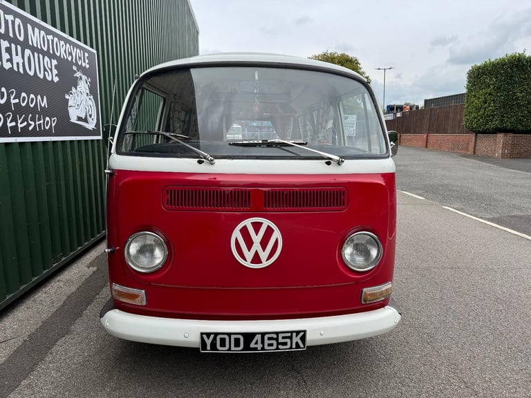 Volkswagen T2 Camper Van Bay Window 1972 Australian Import Fuchs Style Alloys