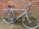 Retro Mans 1990s Raleigh Pioneer Trail 1000 Hybrid Cycle 21 Speed