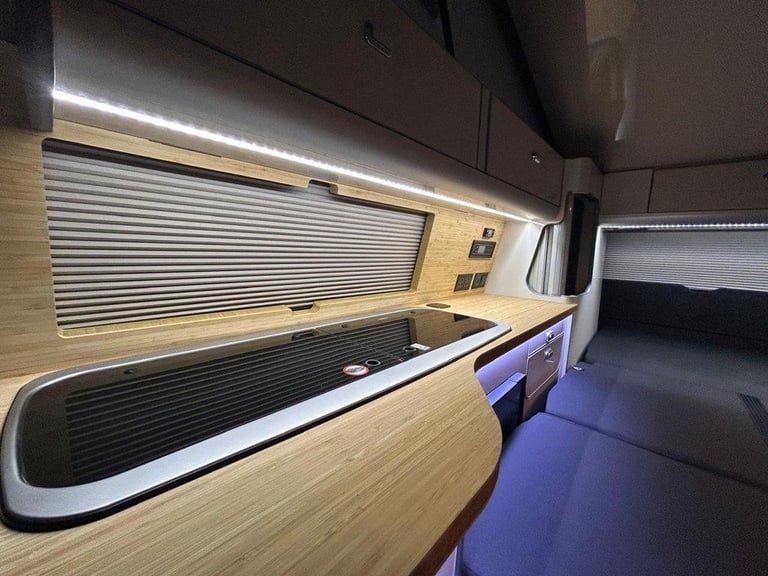 2024 74 VOLKSWAGEN TRANSPORTER CAMPERVAN T6.1 TDI 150BHP DSG HIGHLINE DIESEL HEA