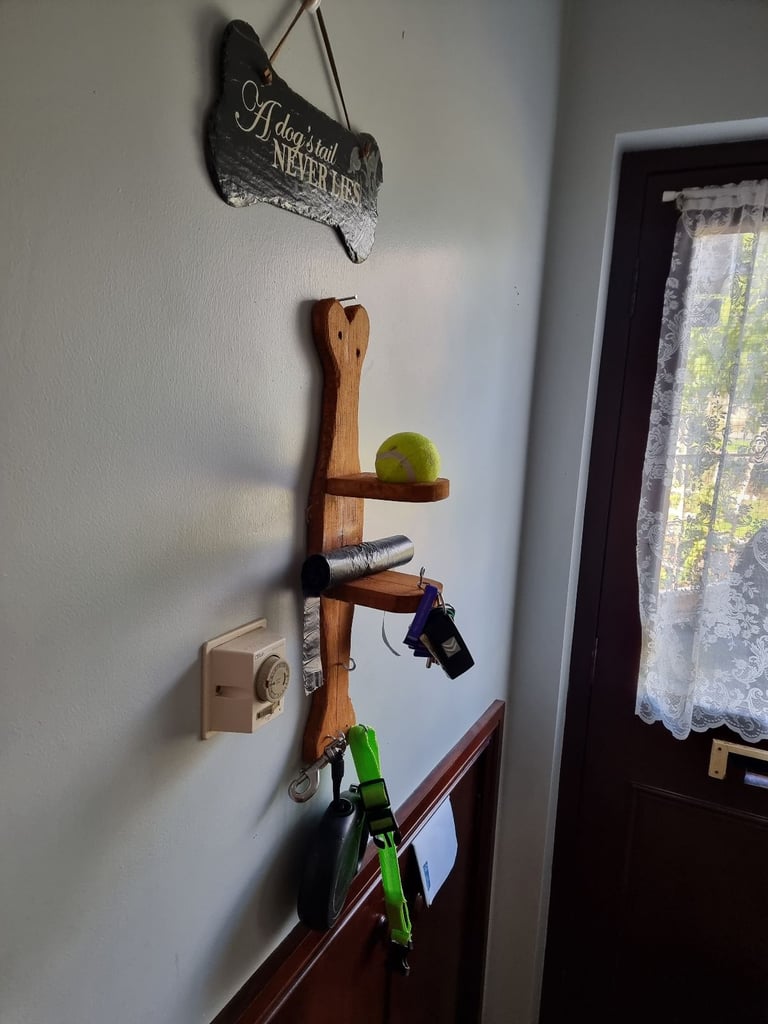 Bone shaped dog accessory and key holders 