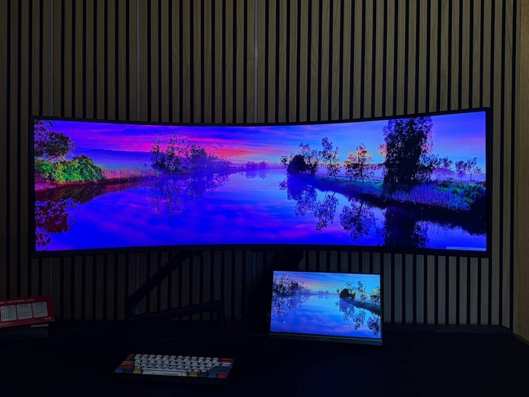 49" Samsung Curve Gaming Monitor in original box