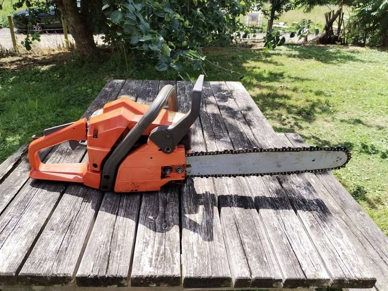 Husqvarna petrol chainsaw