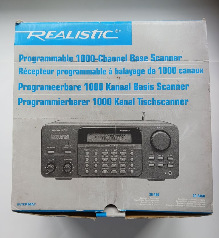 Realistic PRO-2035 Scanner