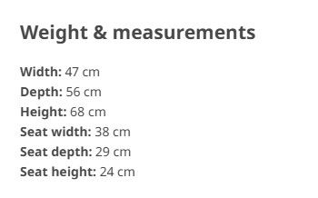 Kids IKEA Poang chair (white)