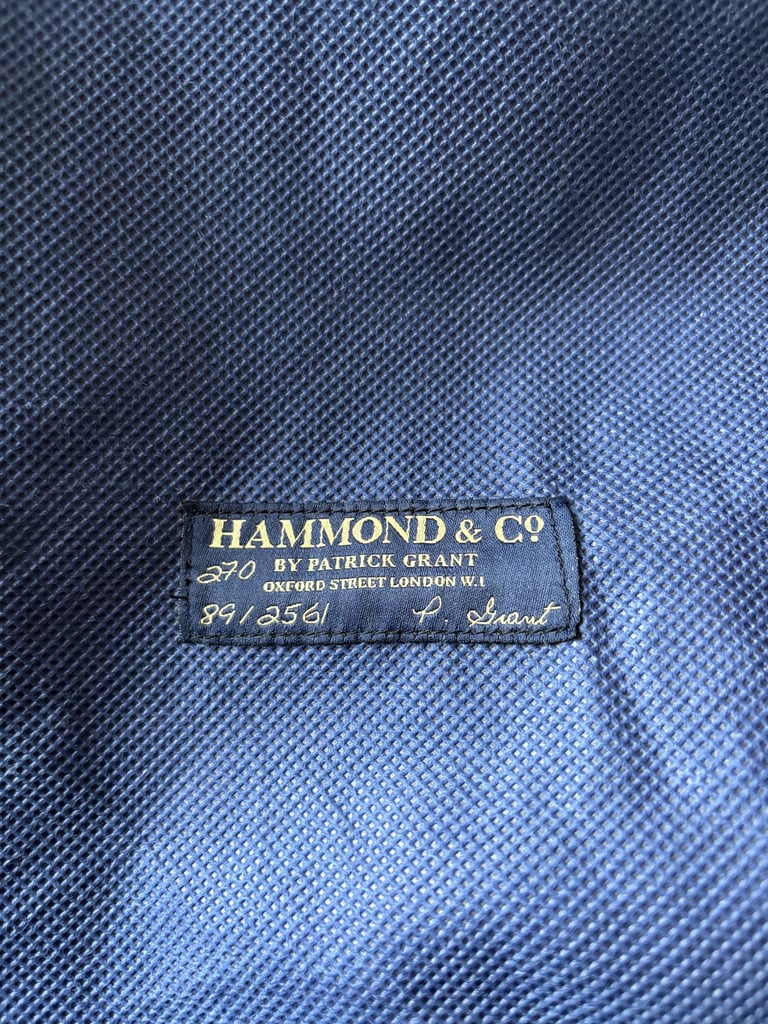 Hammond & Co Black Leather Bag