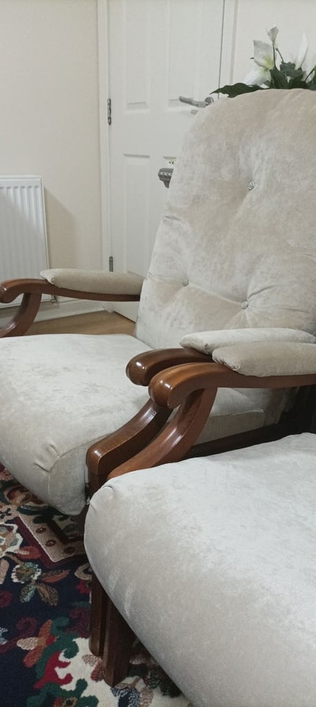 Two sofa chairs 